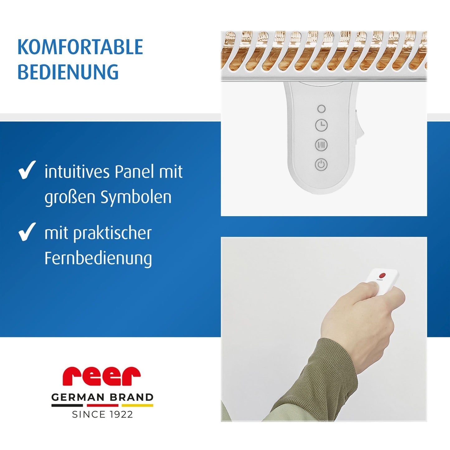 reer HeatCare+ Flex, Standgerät