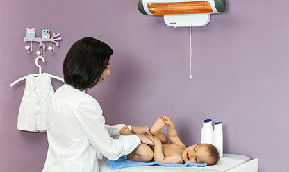 reer 2in1 FeelWell Wickeltisch-Wärmestrahler
