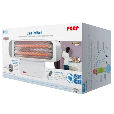 reer 2in1 FeelWell Wickeltisch-Wärmestrahler