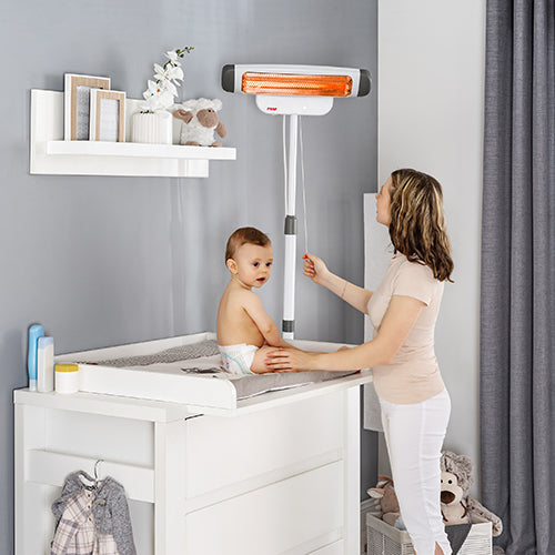 reer 2in1 FeelWell Wickeltisch-Wärmestrahler
