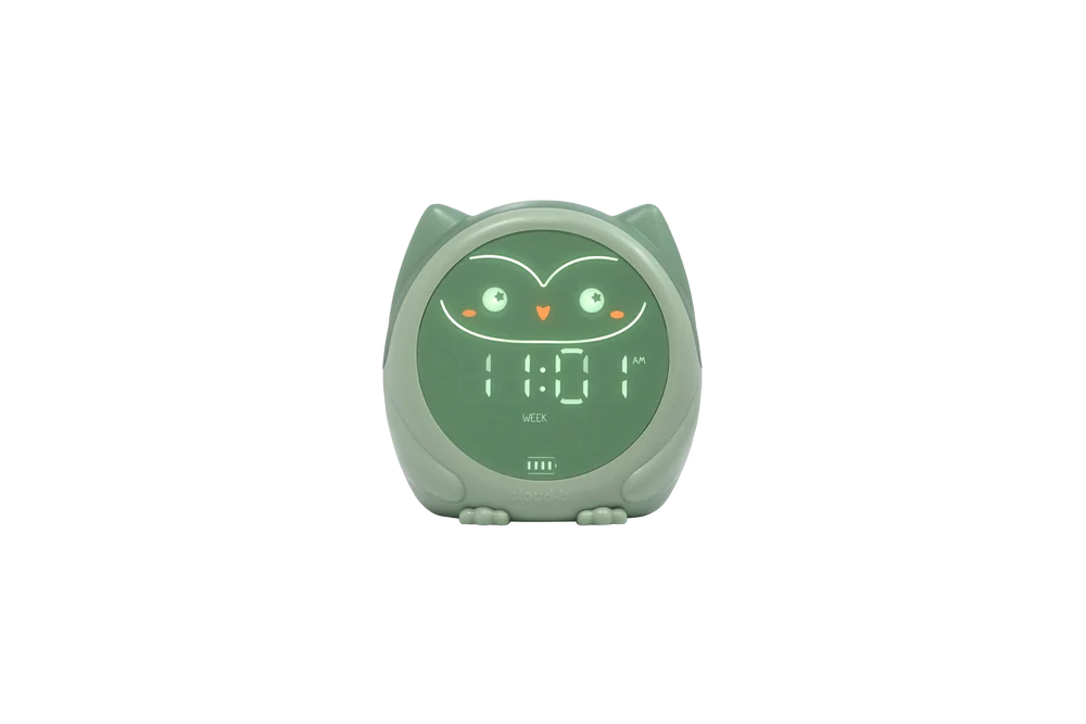 cloud-b Owlie Schlaftrainer | Magischer Wecker ab 3 Jahren