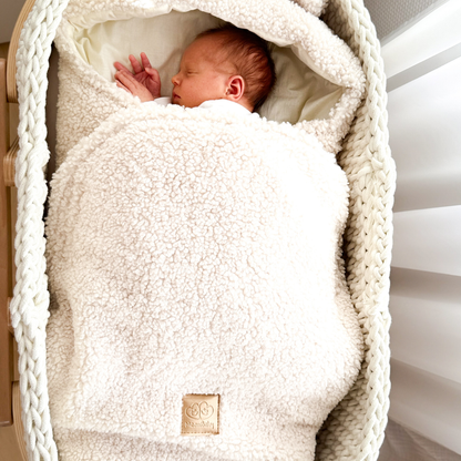 MeowBaby.de MeowBaby Einschlagdecke mit Bärenohren Bearly