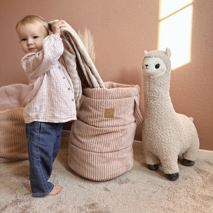 MeowBaby.de MeowBaby Spielzeugtonne Cord Classic Cord Edition