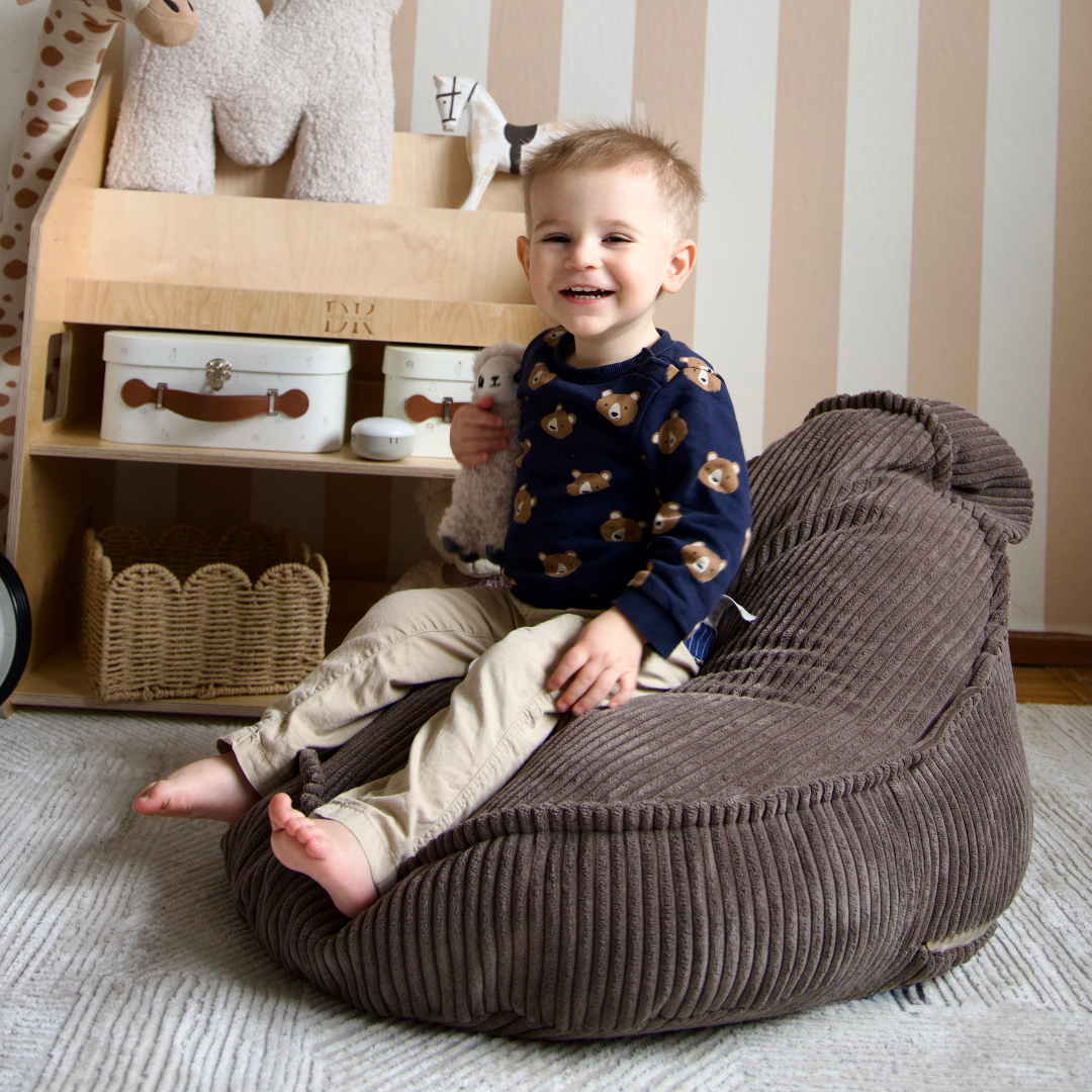 MeowBaby.de MeowBaby Kindersessel Cord Bär Classic Cord Edition
