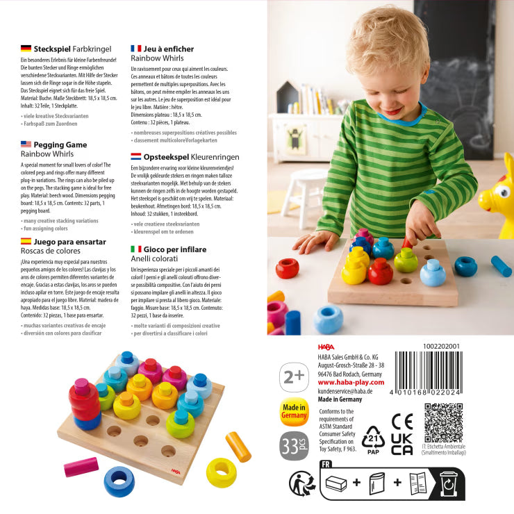 HABA Steckspiel Farbkringel