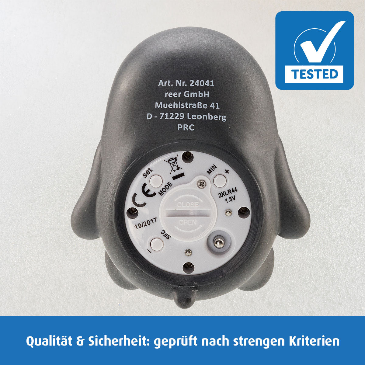 reer MyHappyPingu 2in1 digitales Badethermometer