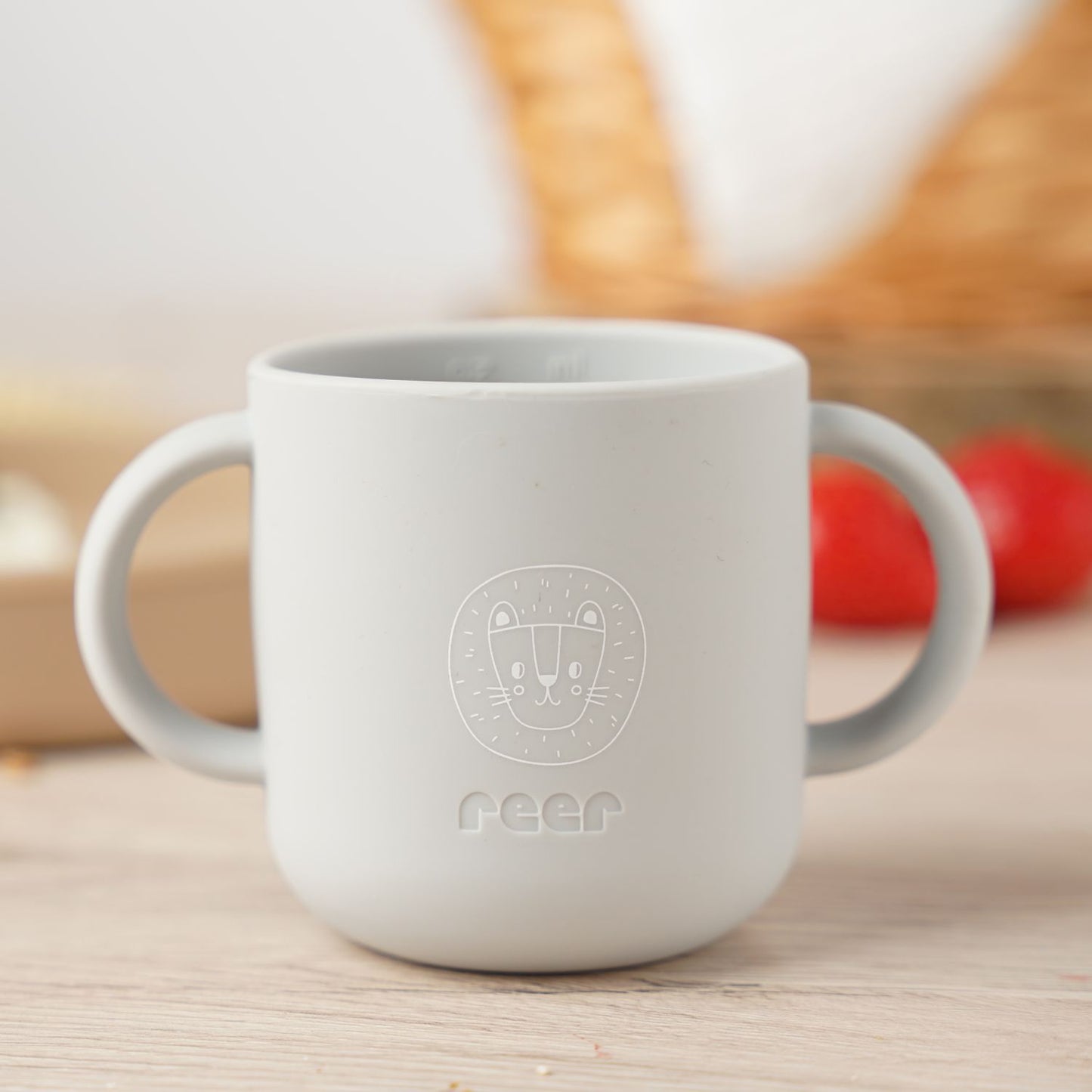 reer Silikon-Geschirrset, 4-teilig, beige