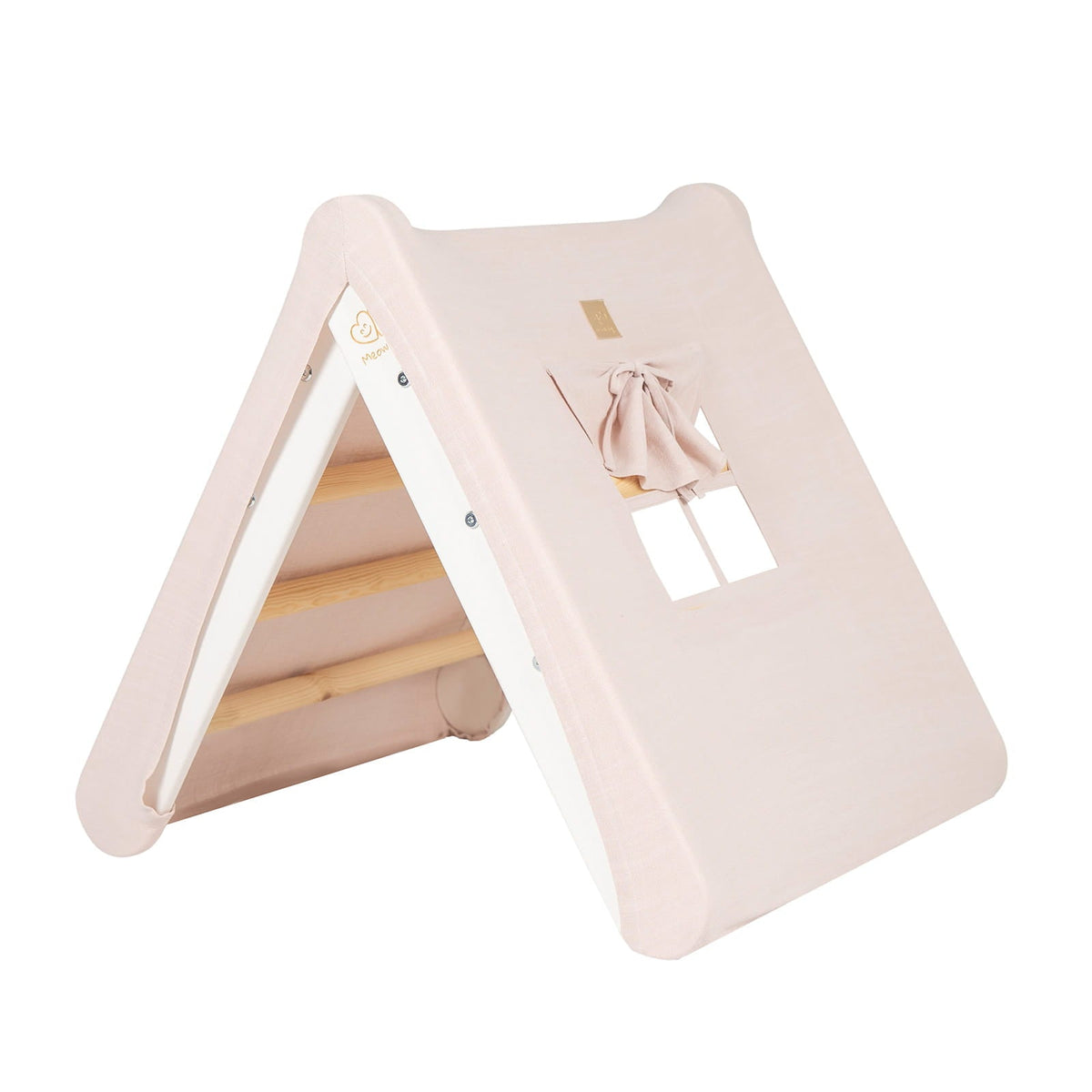 MeowBaby.de MeowBaby Haus mit faltbarer Kinderleiter 60x61 cm