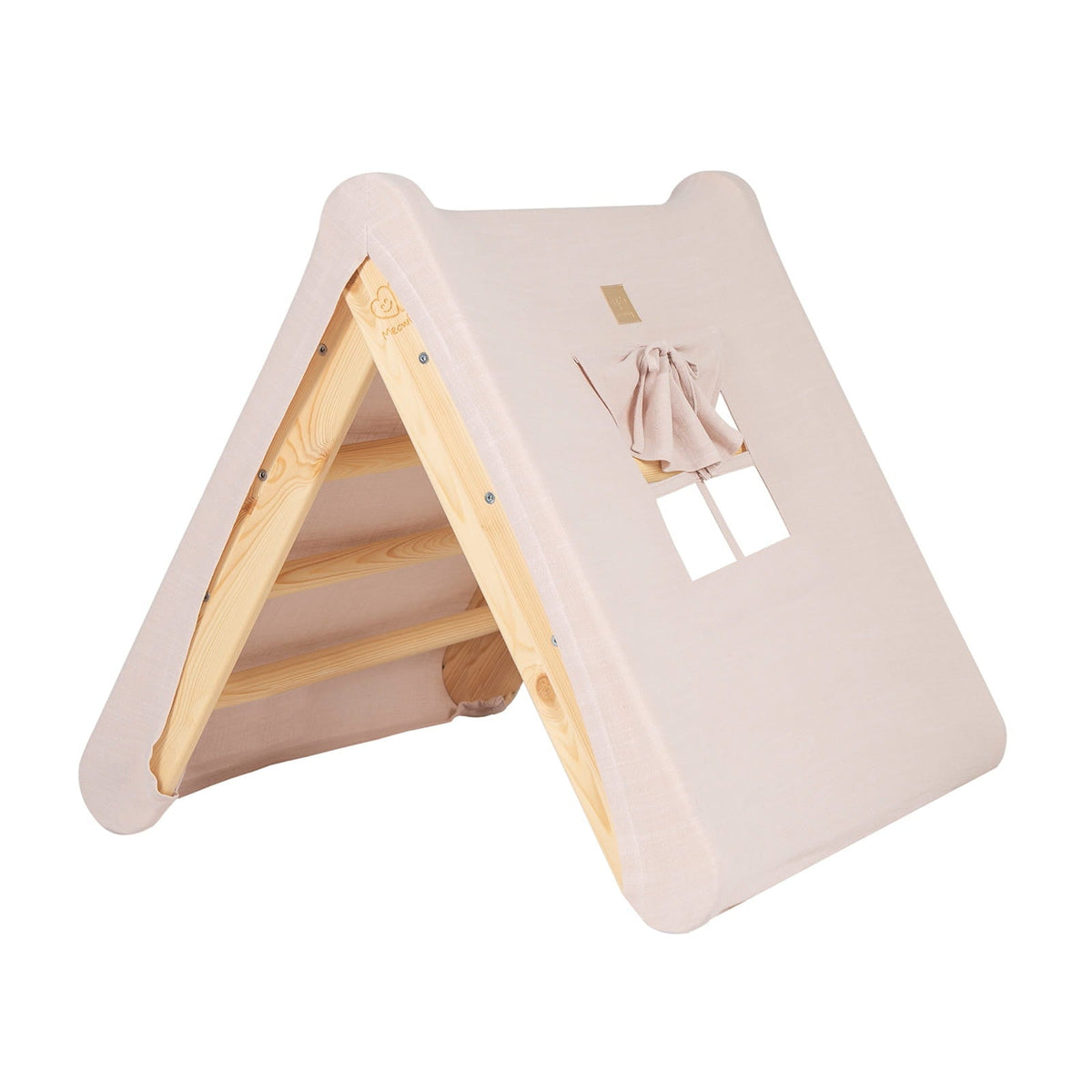 MeowBaby.de MeowBaby Haus mit faltbarer Kinderleiter 60x61 cm