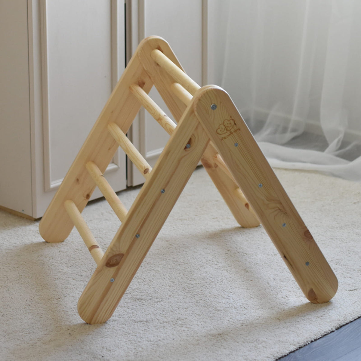 MeowBaby.de MeowBaby Haus mit faltbarer Kinderleiter 60x61 cm