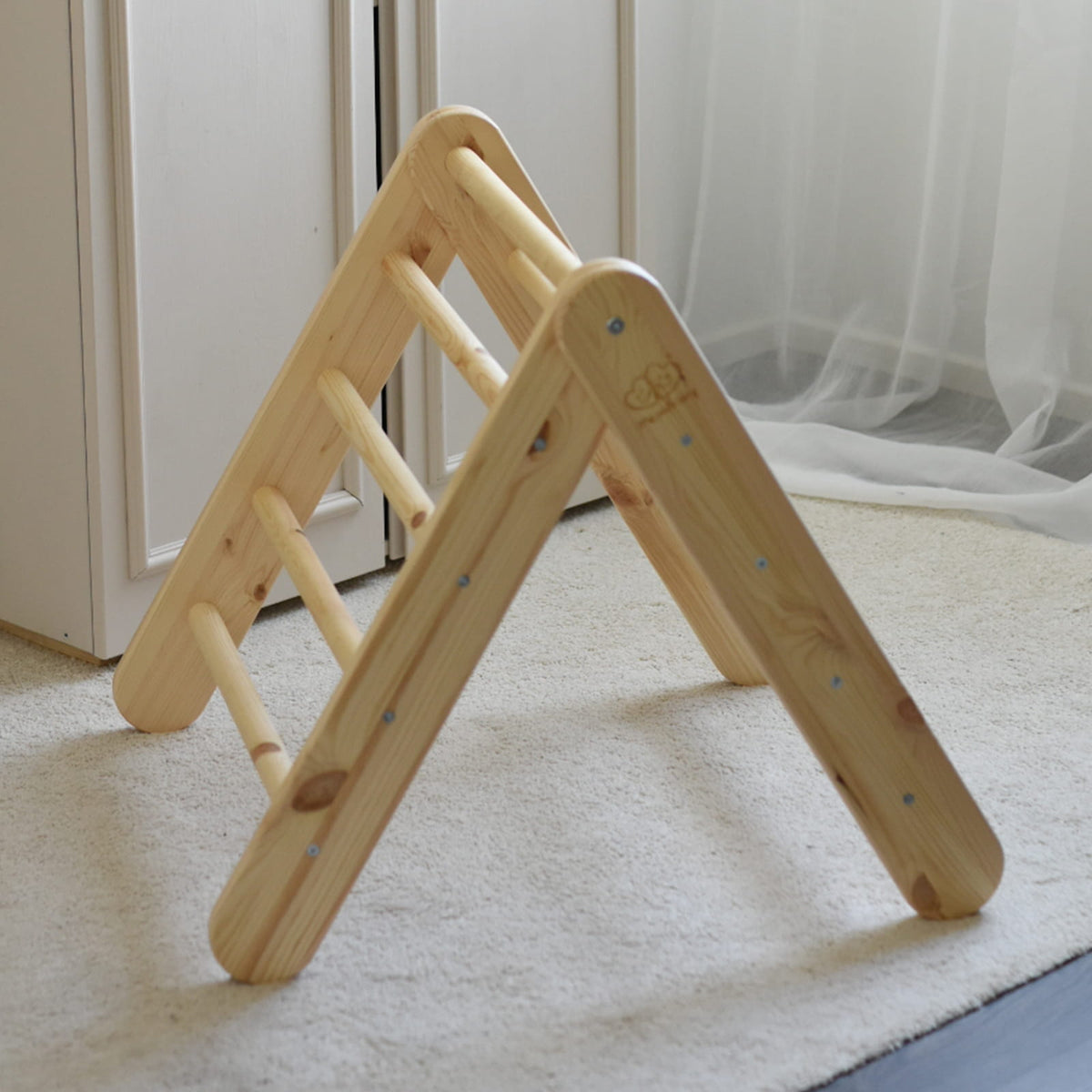 MeowBaby.de MeowBaby Haus mit faltbarer Kinderleiter 60x61 cm