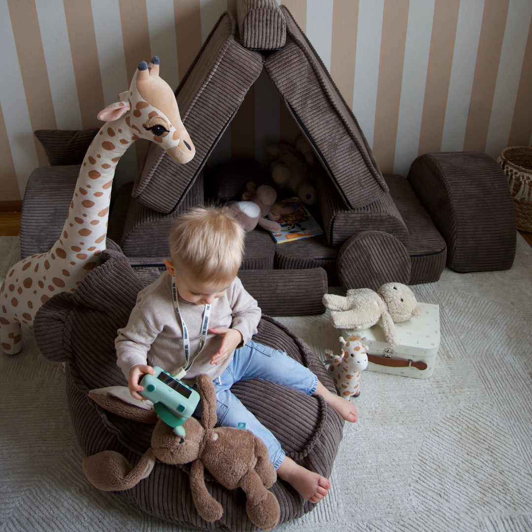 MeowBaby.de MeowBaby Kindersessel Cord Bär Classic Cord Edition