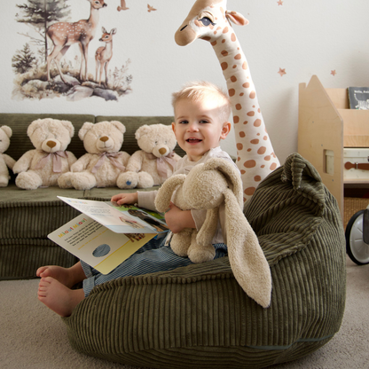 MeowBaby.de MeowBaby Kindersessel Cord Bär Classic Cord Edition