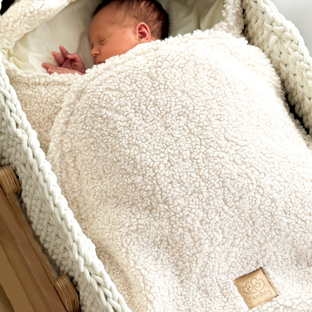 MeowBaby.de MeowBaby Einschlagdecke mit Bärenohren Bearly