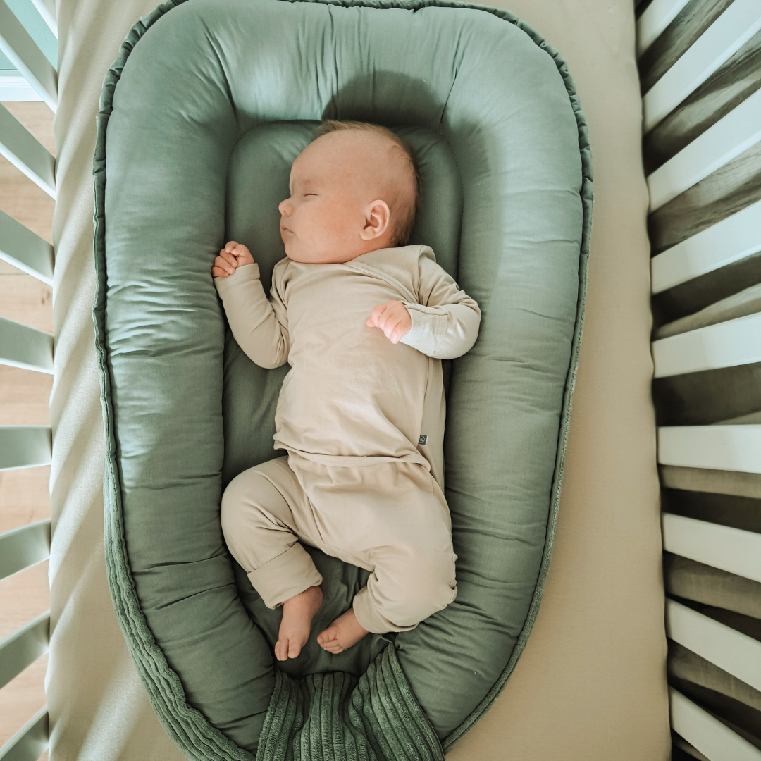MeowBaby.de MeowBaby Babynest Cord – Classic Cord Edition für Neugeborene