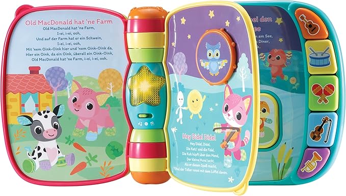VTech Baby Mein erstes Liederbuch bunt