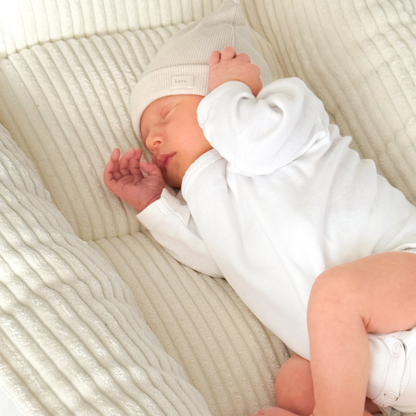MeowBaby.de MeowBaby Babynest Cord – Classic Cord Edition für Neugeborene