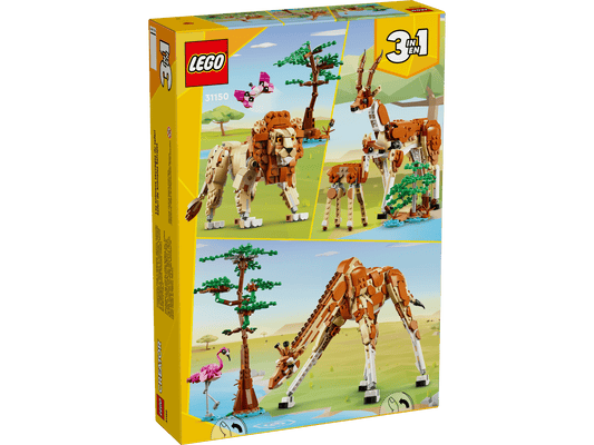 LEGO® Creator 3-in-1-Sets #31150 Tiersafari