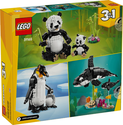 LEGO® Creator 3-in-1-Sets #31165 Wilde Tiere: Pandafamilie