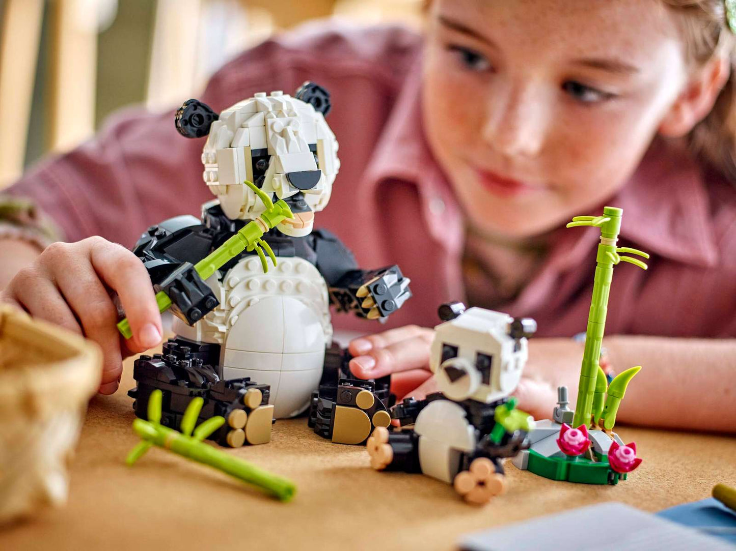 LEGO® Creator 3-in-1-Sets #31165 Wilde Tiere: Pandafamilie