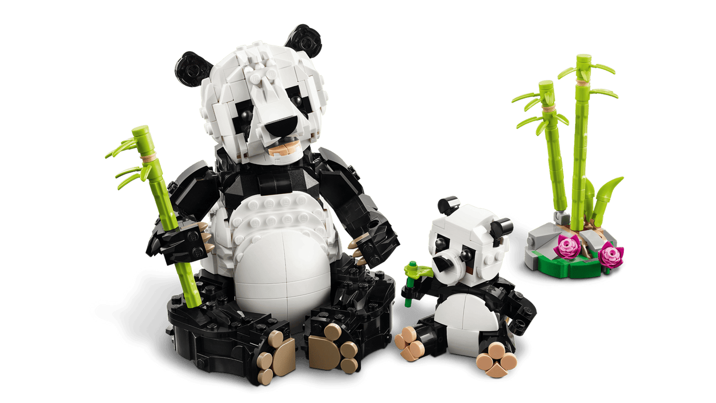 LEGO® Creator 3-in-1-Sets #31165 Wilde Tiere: Pandafamilie