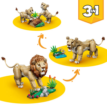 LEGO Wilde Tiere: Majestätischer Löwe