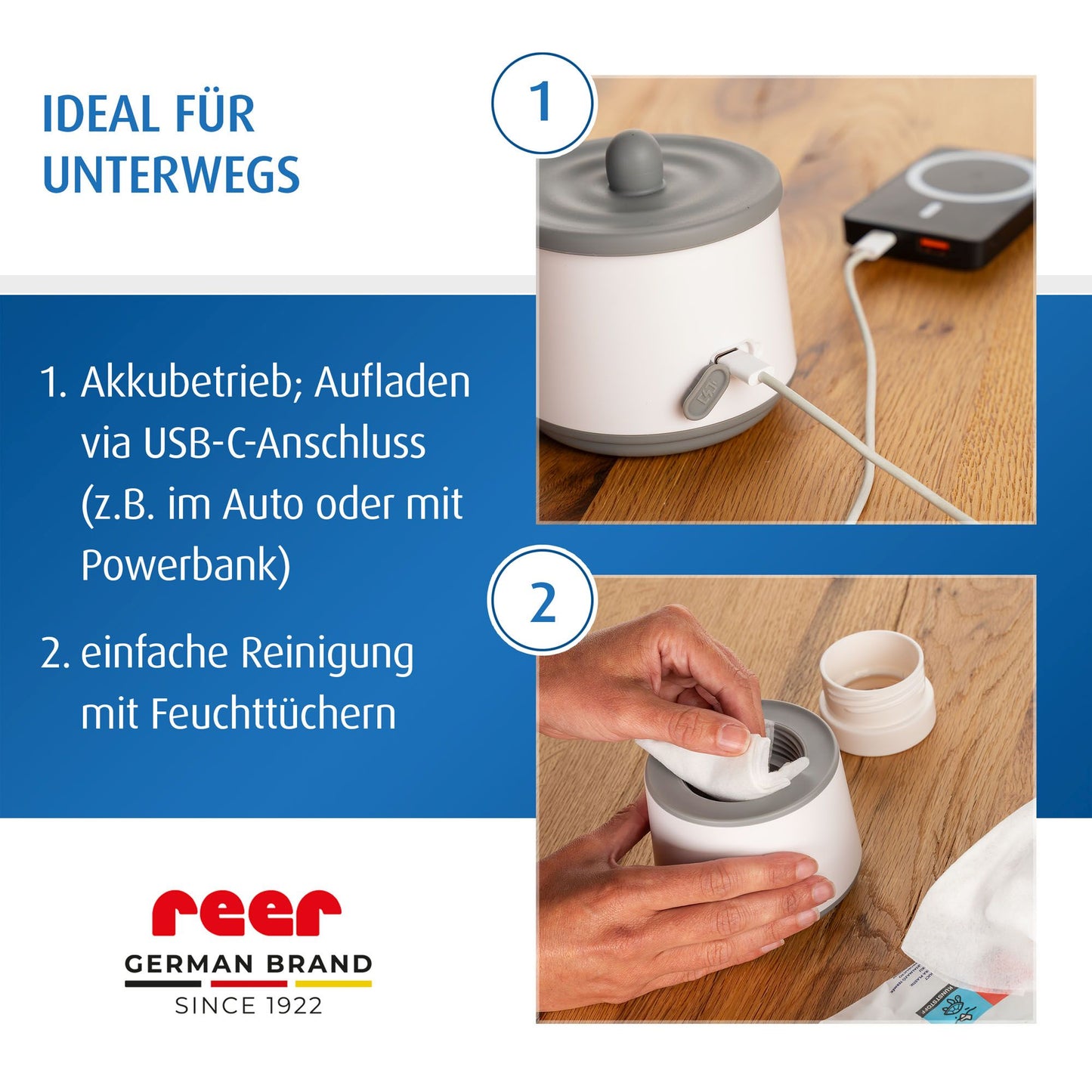 reer Heat2Go Babykostwärmer