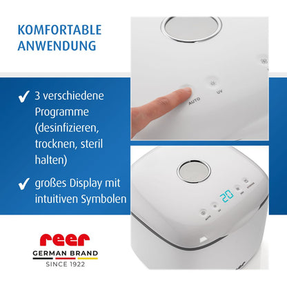 reer UV-C Desinfektionsgerät mit Trocknungsfunktion