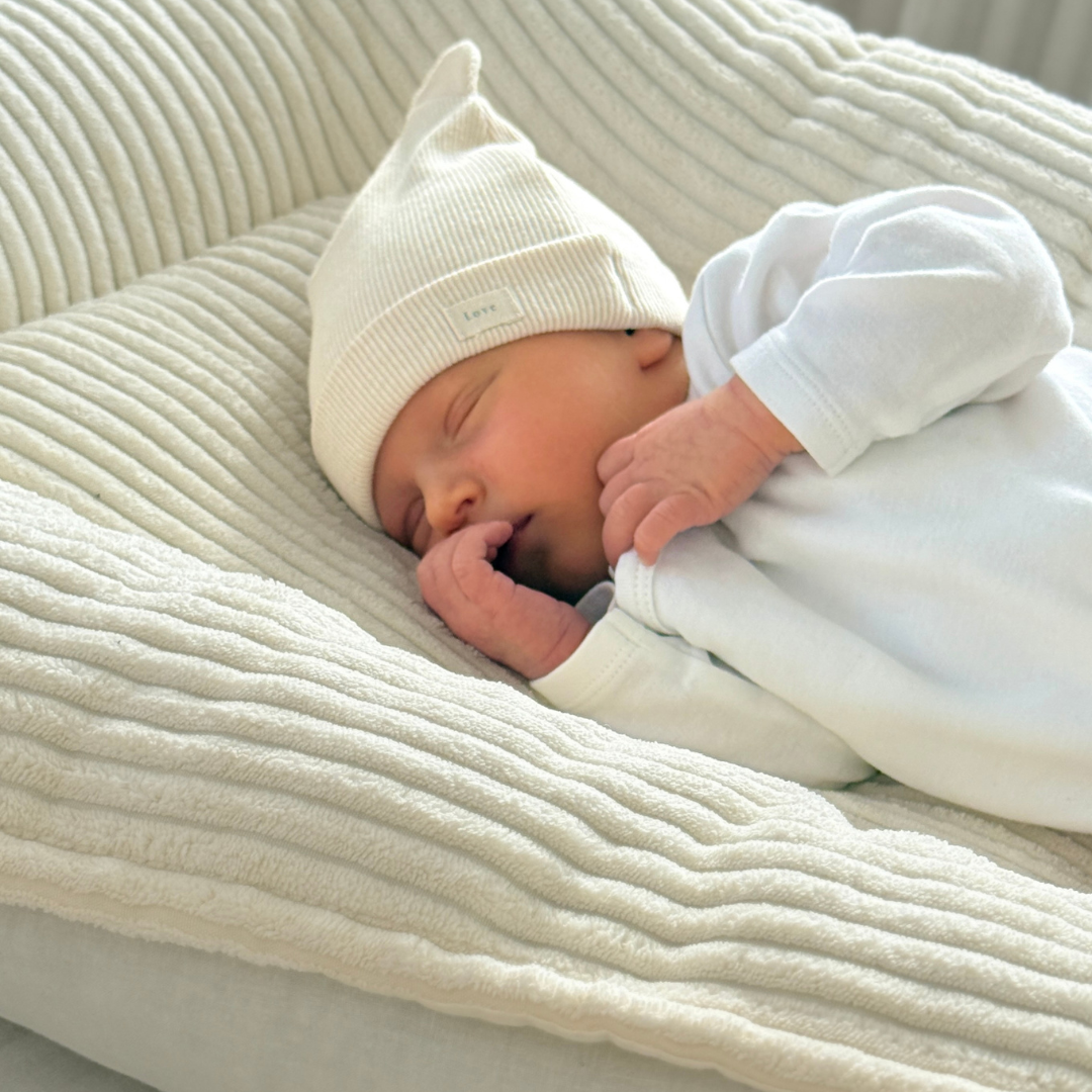 MeowBaby.de MeowBaby Babynest Cord – Classic Cord Edition für Neugeborene