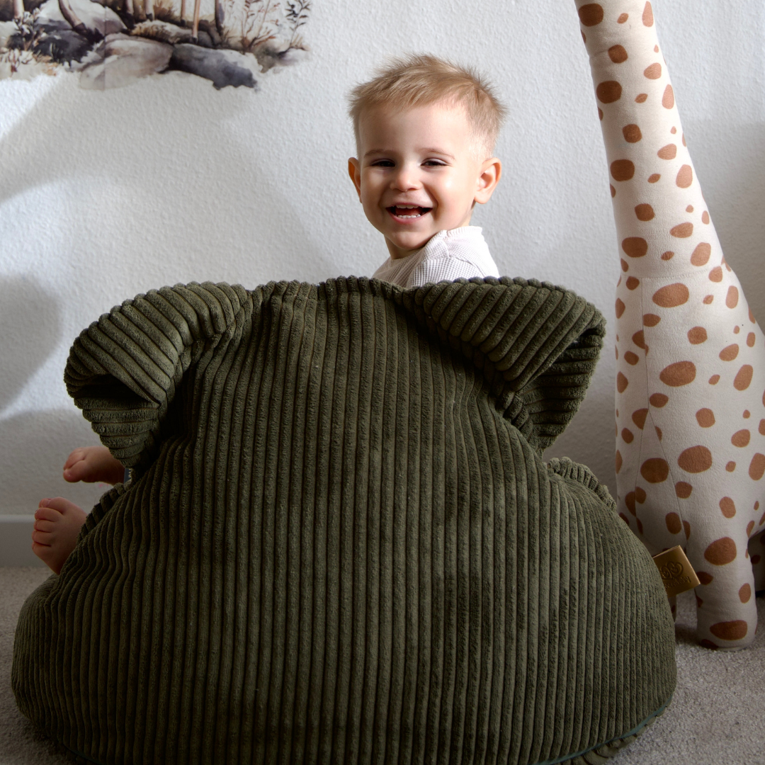 MeowBaby.de MeowBaby Kindersessel Cord Bär Classic Cord Edition