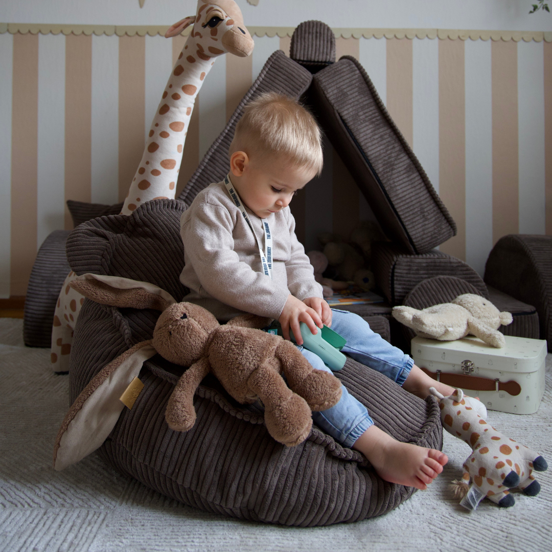 MeowBaby.de MeowBaby Kindersessel Cord Bär Classic Cord Edition