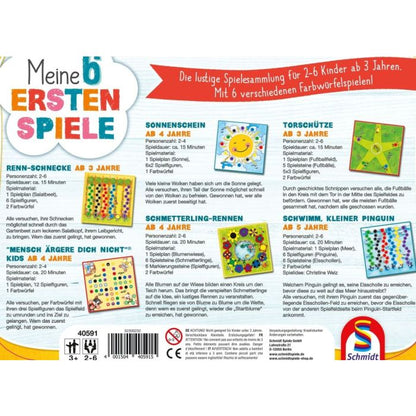 Meine 6 ersten Spiele im Metallkoffer