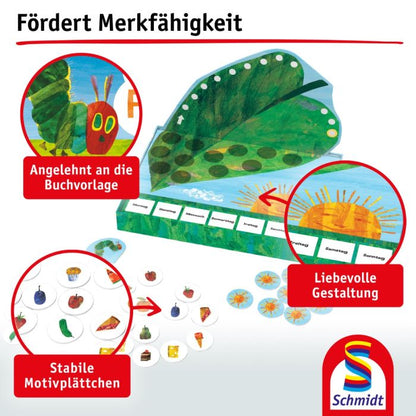 Die kleine Raupe Nimmersatt: Beeil‘ dich, kleine Raupe!, Kinderspiel
