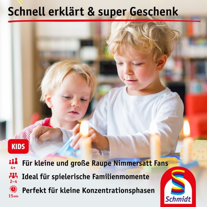 Die kleine Raupe Nimmersatt: Beeil‘ dich, kleine Raupe!, Kinderspiel
