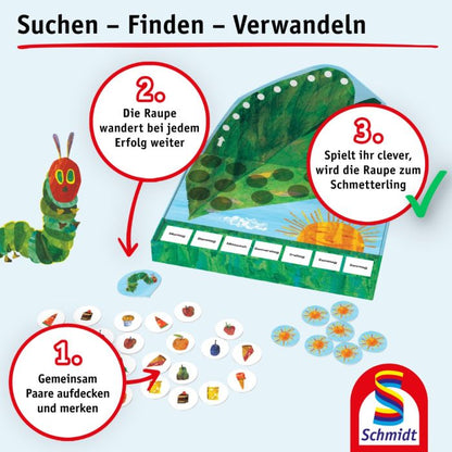 Die kleine Raupe Nimmersatt: Beeil‘ dich, kleine Raupe!, Kinderspiel