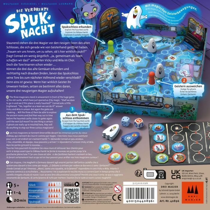 Drei Magier®: Die verdrehte Spuknacht, Kinderspiel