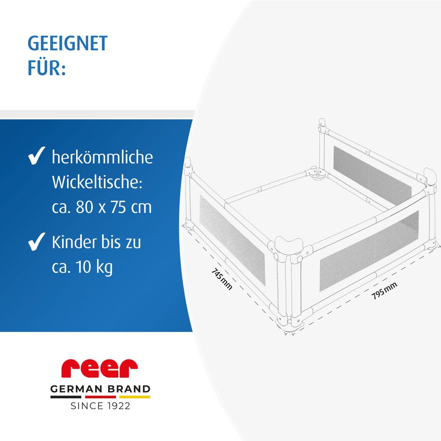 reer Wickeltisch-Absturzsicherung