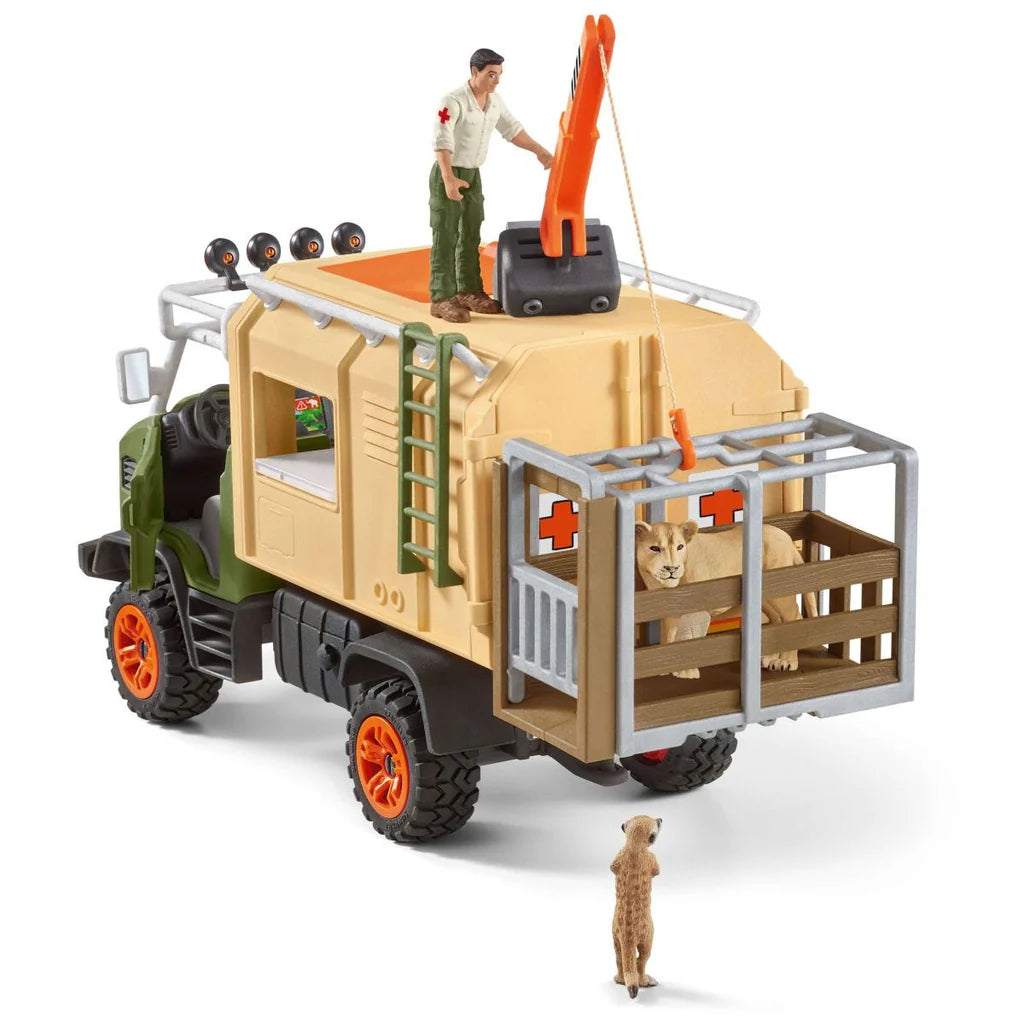 schleich® Wild Life Großer Truck Tierrettung