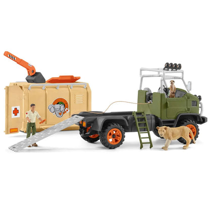 schleich® Wild Life Großer Truck Tierrettung
