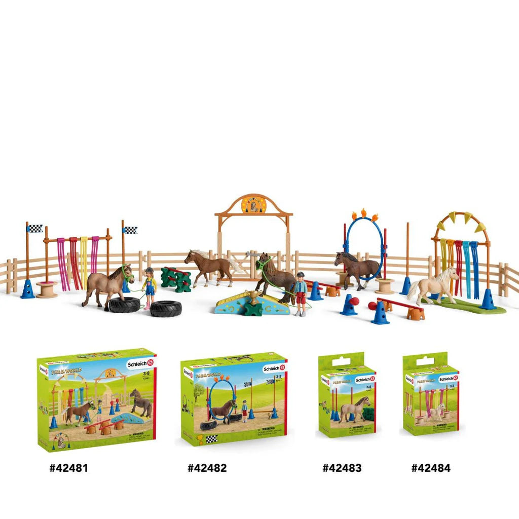 schleich® Farm Pony Agility Training