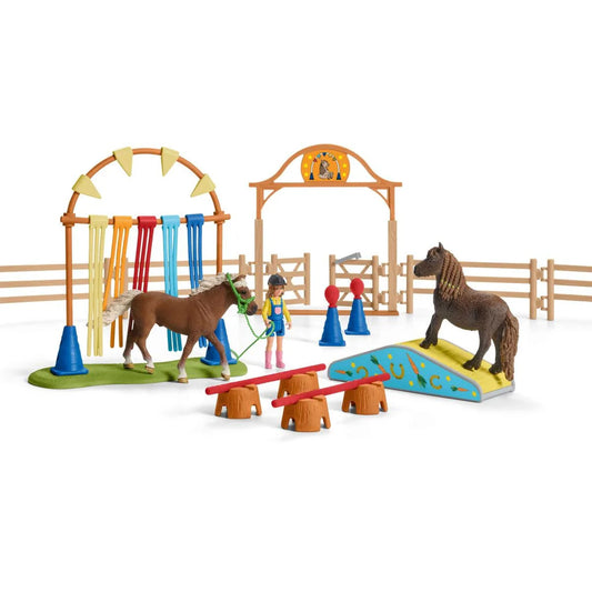 schleich® Farm Pony Agility Training