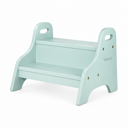 Kindsgut Holztritt Aquamarin