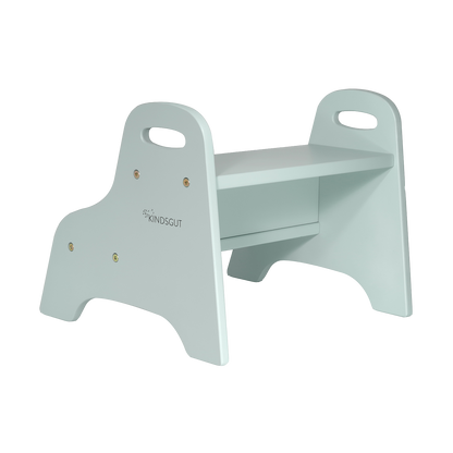 Kindsgut Holztritt Aquamarin