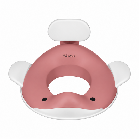 Kindsgut Toilettenaufsatz Wal Altrosa