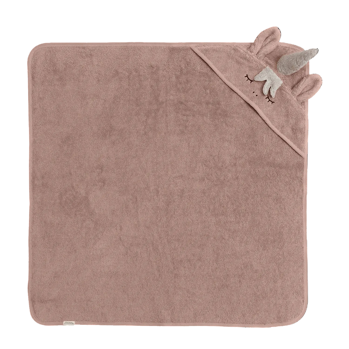 Kindsgut Kapuzenhandtuch Einhorn 75x75