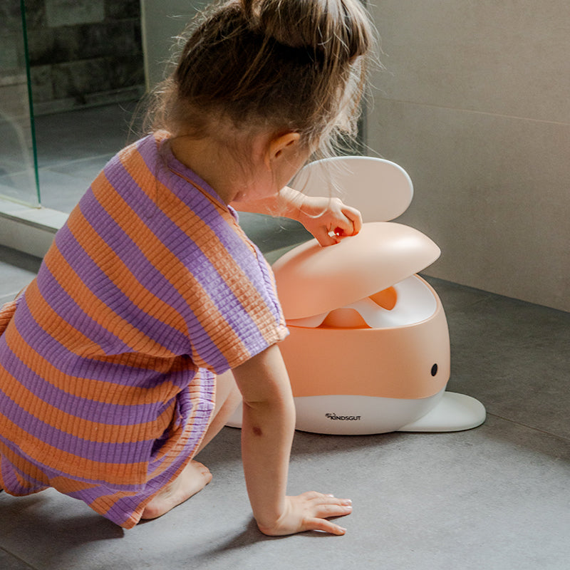 Kindsgut Kindertöpfchen Wal Peach