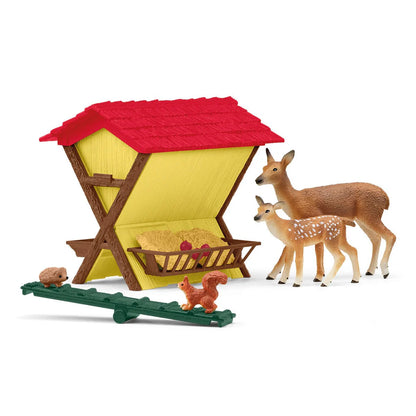 schleich® Farm World Fütterung der Waldtiere