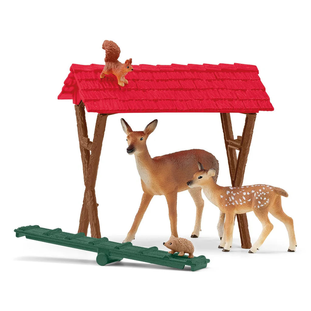 schleich® Farm World Fütterung der Waldtiere