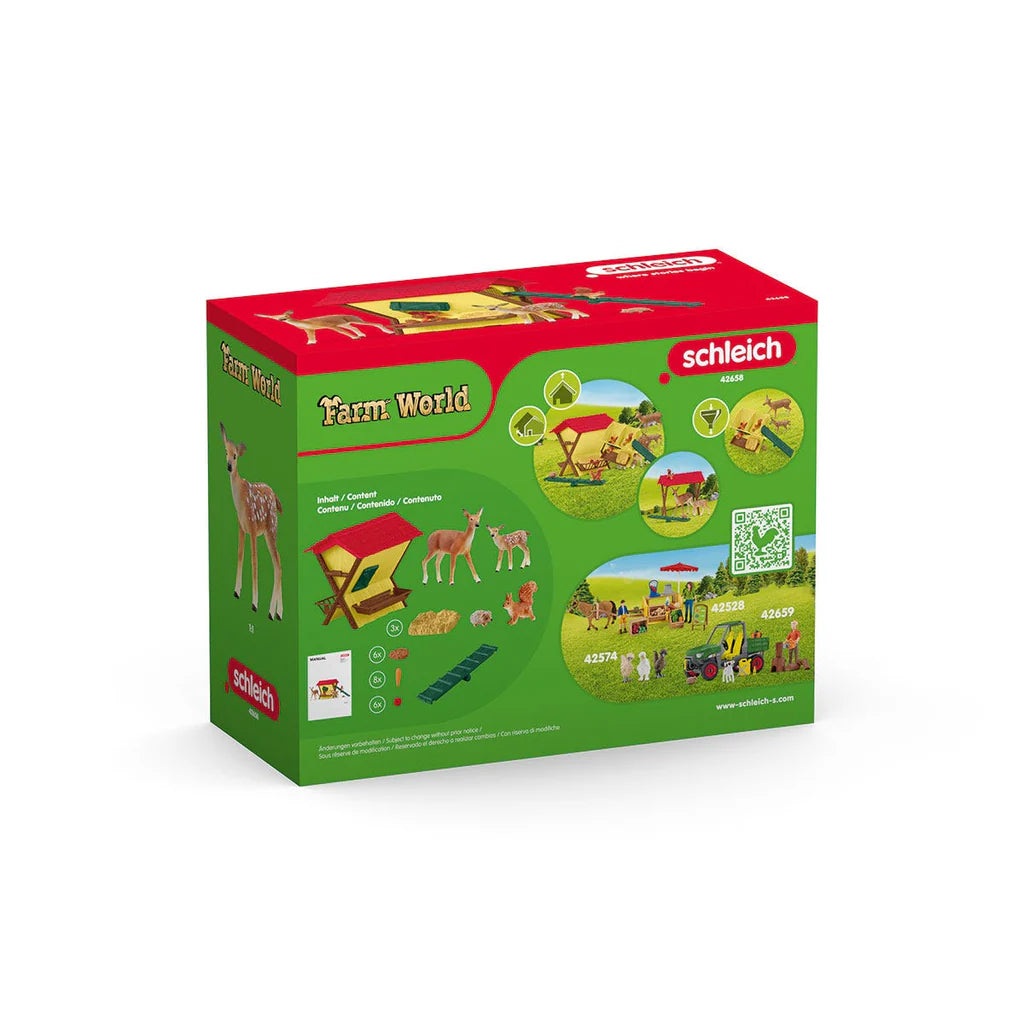 schleich® Farm World Fütterung der Waldtiere