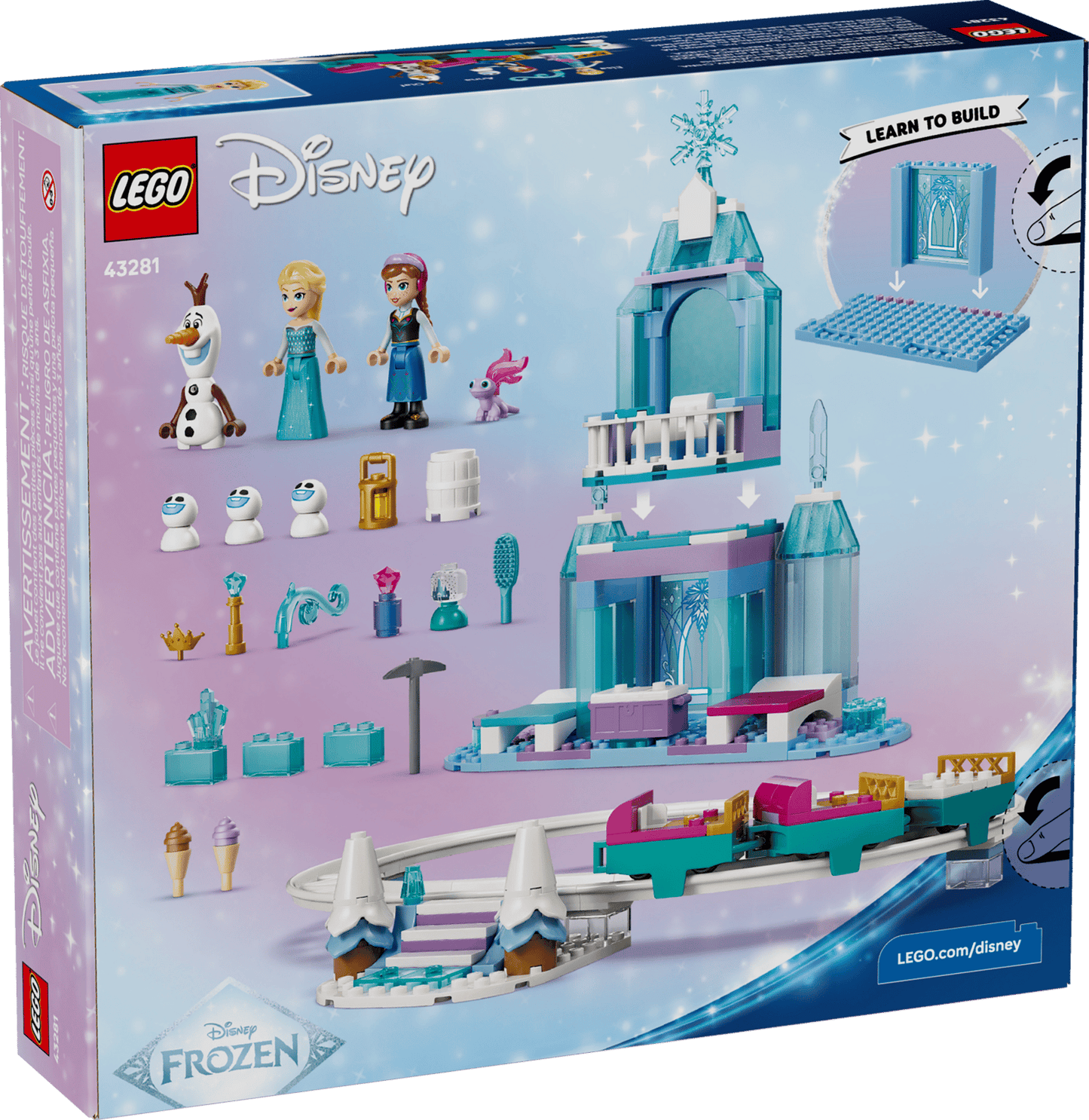 LEGO® Disney™ #43281 Elsas Schlittenfahrt um den Eispalast